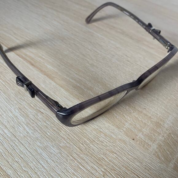 CHANEL 3242 c.1307 Eyeglasses RARE! With Bows Gray Blue Frames 52-16-135 - Picture 10 of 11